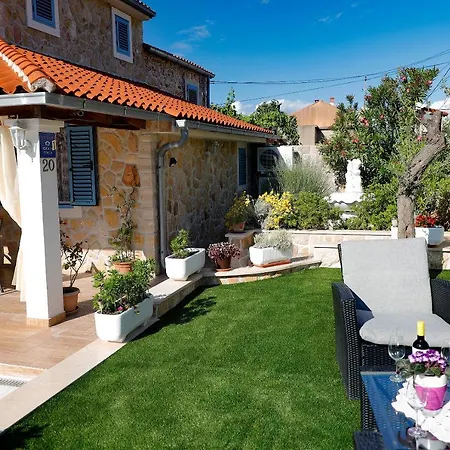 Romantic Stone With Pool, Panoramic Sea View Near The - By Traveler Tourist Agency Krk Id 2134 * Vrbnik (Primorje-Gorski Kotar)