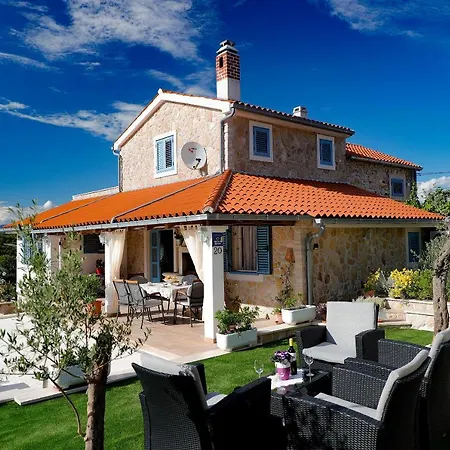 Romantic Stone With Pool, Panoramic Sea View Near The - By Traveler Tourist Agency Krk Id 2134