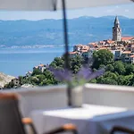 Romantic Stone With Pool, Panoramic Sea View Near The - By Traveler Tourist Agency Krk Id 2134 Вилла Врбник