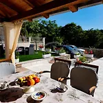 Вилла Romantic Stone With Pool, Panoramic Sea View Near The - By Traveler Tourist Agency Krk Id 2134
