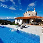 Romantic Stone With Pool, Panoramic Sea View Near The - By Traveler Tourist Agency Krk Id 2134 Вилла *