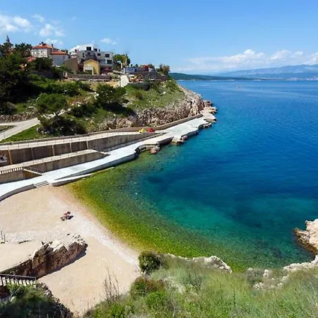 빌라 Romantic Stone With Pool, Panoramic Sea View Near The - By Traveler Tourist Agency Krk Id 2134