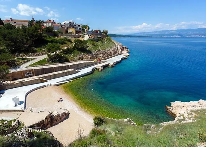 Vila Romantic Stone With Pool, Panoramic Sea View Near The - By Traveler Tourist Agency Krk Id 2134
