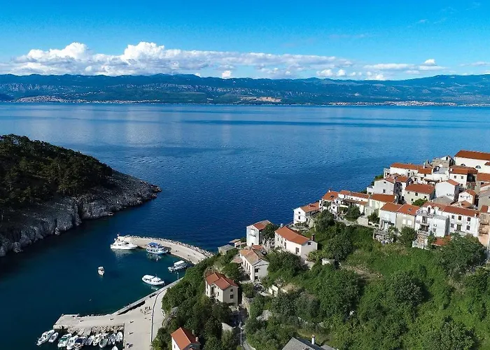 Vila Romantic Stone With Pool, Panoramic Sea View Near The - By Traveler Tourist Agency Krk Id 2134 Vrbnik (Primorje-Gorski Kotar)