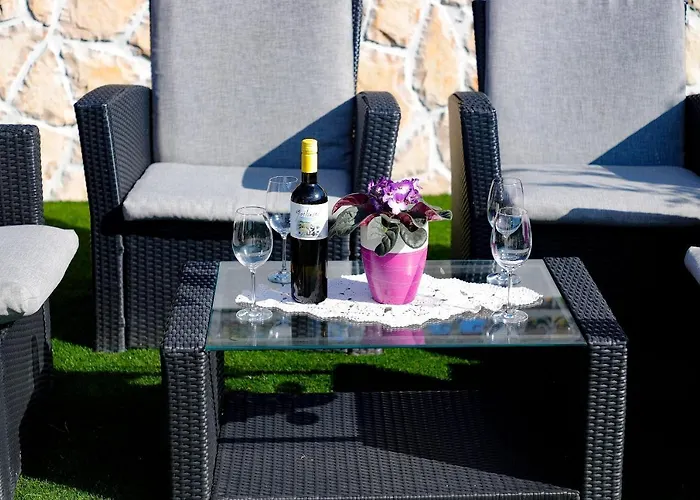 Romantic Stone With Pool, Panoramic Sea View Near The - By Traveler Tourist Agency Krk Id 2134