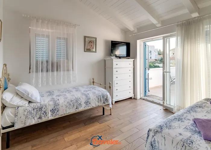 Romantic Stone With Pool, Panoramic Sea View Near The - By Traveler Tourist Agency Krk Id 2134
