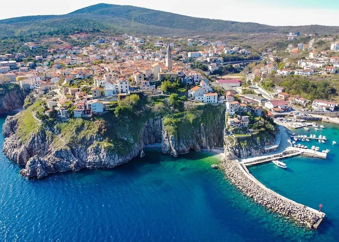Romantic Stone With Pool, Panoramic Sea View Near The - By Traveler Tourist Agency Krk Id 2134 Vila Vrbnik (Primorje-Gorski Kotar)